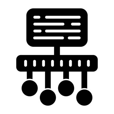 Zaman Çizgisi Web simgesi vektör çizimi