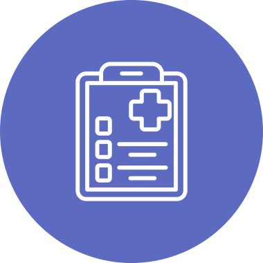 belge simgesi, vektör illüstrasyonu basit tasarım