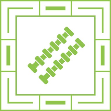 Bambu, ağ basit illüstrasyon