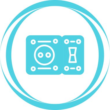 Anahtarı simge vektör çizim