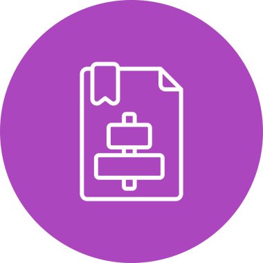 Merkezi Hizala Web simgesi vektör illüstrasyonu