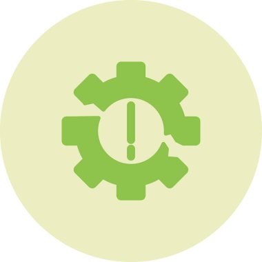 Operasyonel Çökme ikonu vektör çizimi