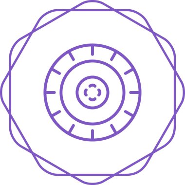 hedef ağ simgesi, vektör illüstrasyonu