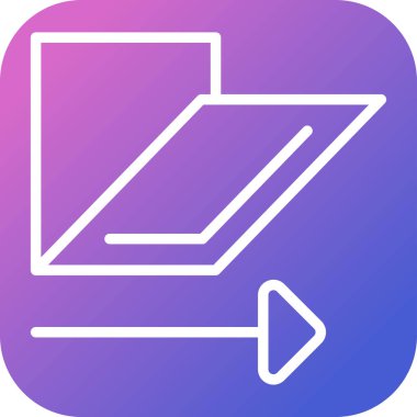 Makas kesme aracı simgesi, vektör illüstrasyonu