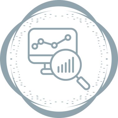 Modern simgenin vektör çizimi