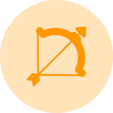 Yay ve ok simge vektör çizim 