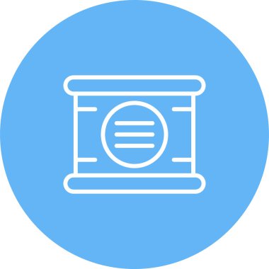 Kablo Bağlantısı Kayganlaştırıcı simgesi, vektör illüstrasyonu 