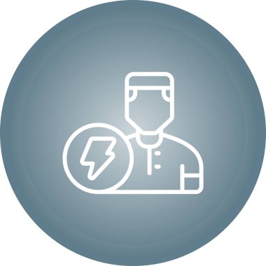 user icon, vector illustration simple design