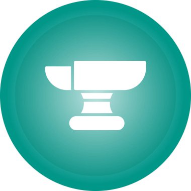 örs simgesi, vektör illüstrasyonu basit tasarım