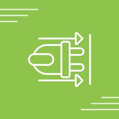 Fiş. Web simgesi basit illüstrasyon