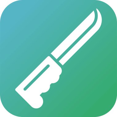 bıçak ağ ikonu vektör illüstrasyonu 