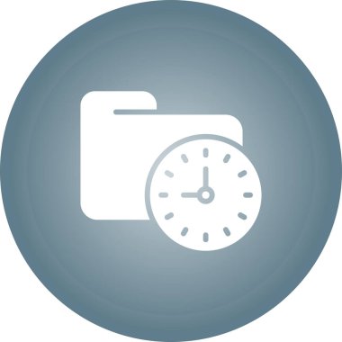 belge web simgesi, vektör illüstrasyonu