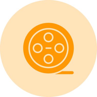 film simgesi, vektör illüstrasyonu 