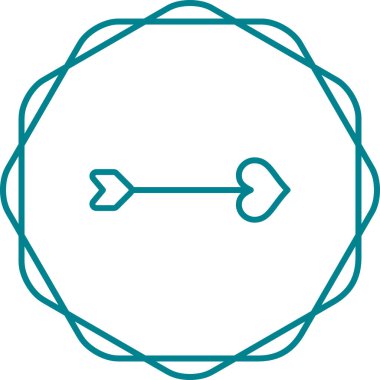 ok simgesi, vektör illüstrasyonu 