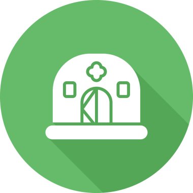 Acil Sığınak hattı simgesi. Mobil konsept ve web tasarımı için doğrusal stil işareti. Koruyucu kalkan çizgili vektör ikonu olan bir ev. Sembol, logo çizimi. Vektör grafikleri