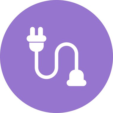 kablo bağlantı simgesi web illüstrasyonu