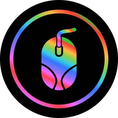 bilgisayar faresi, web simgesi vektör illüstrasyonu 