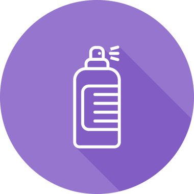 Sprey kutusu. Web simgesi basit illüstrasyon