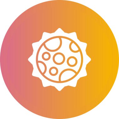 Tutulma. Web simgesi basit tasarım