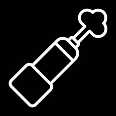 Beyaz Arkaplanda Acil İşaret Simgesi İzole Edilmiş Vektör 