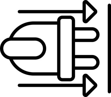 Fiş. Web simgesi basit illüstrasyon