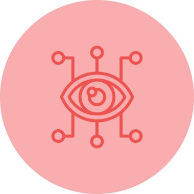 Görsel hiyerarşi. Web simgesi basit illüstrasyon 