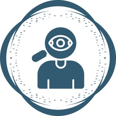 İş içgörü simgesi, vektör illüstrasyonu basit tasarım