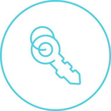 anahtar web simge vektör çizim