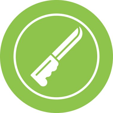 bıçak ağ ikonu vektör illüstrasyonu 