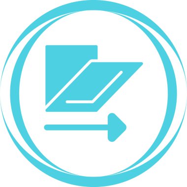 Makas kesme aracı simgesi, vektör illüstrasyonu