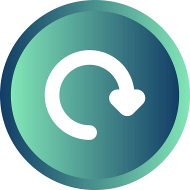 Sembolü çevir. Web simgesi basit tasarım