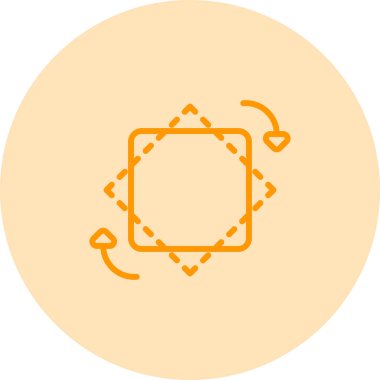 Sembolü çevir. Web simgesi basit tasarım