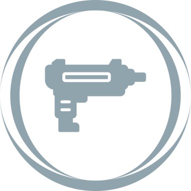 Silah simgesinin vektör illüstrasyonu 