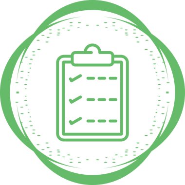 İşaretler listesi olan pano, biz bildirim