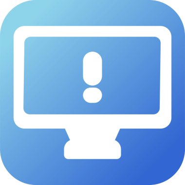 Bilgisayar web simge vektör çizim