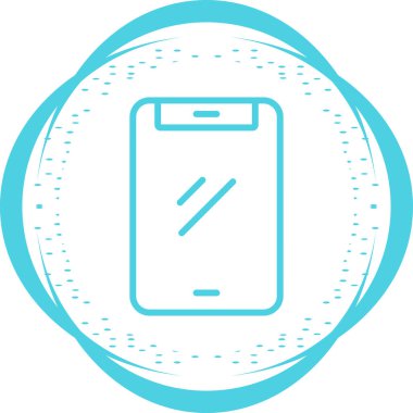 cep telefonu simgesi web illüstrasyonu