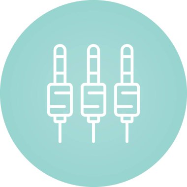 Video Kablo simgesi, basit biçim