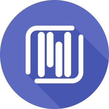 Satır simgesi, logo tasarım şablonu, vektör illüstrasyonu