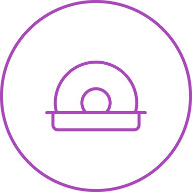 Cd Sürücüsü simgesi, vektör illüstrasyonu basit tasarım