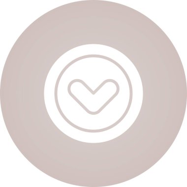 İşaret simgesini işaretle. vektör illüstrasyonu 