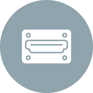 hdmi simgesi, web tasarımı için resimleme