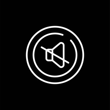 Ses hoparlörü web illüstrasyonu