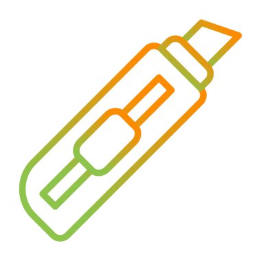 Bıçak. Web simgesi basit illüstrasyon