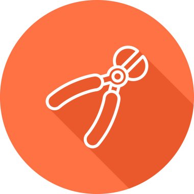 Kablo Striptizci vektör simgesi, illüstrasyon  