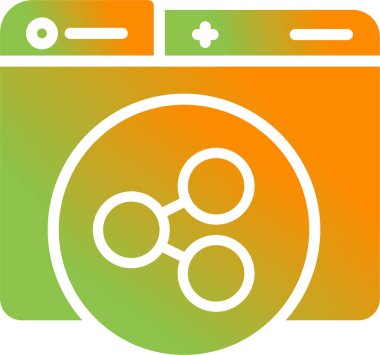 Web simgesini basit bir illüstrasyonla paylaş