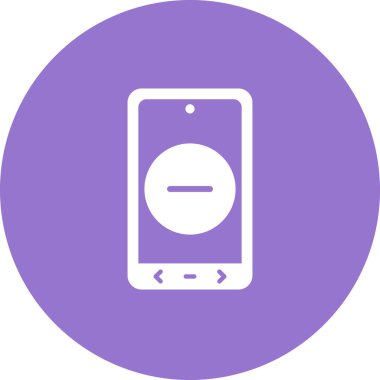 Simge işaret vektörü illüstrasyonunu sil 