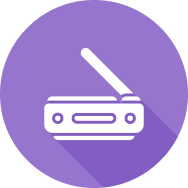 Tarayıcı. Web simgesi basit illüstrasyon