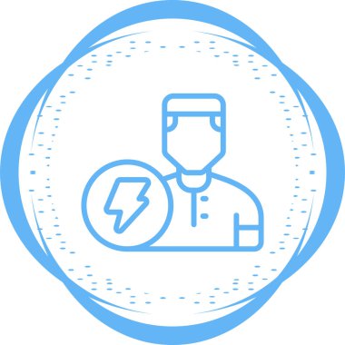 user icon, vector illustration simple design