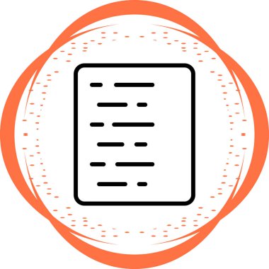 belge Hizalama Lefticon vektör illüstrasyonu