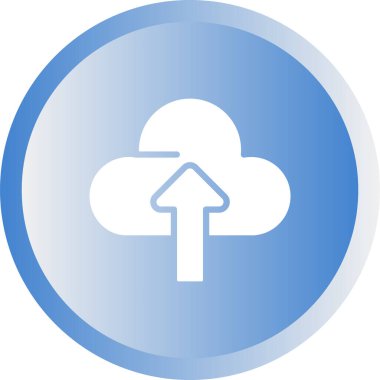 Sunucu simgesi, vektör illüstrasyonu basit tasarım